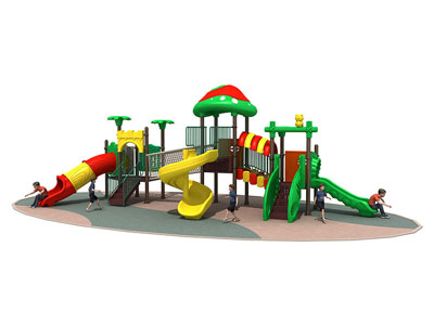 small outdoor play structure