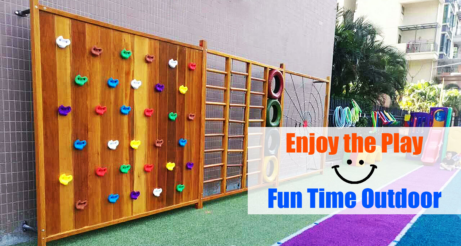 Plastic Outdoor Climbing Equipment for Schools