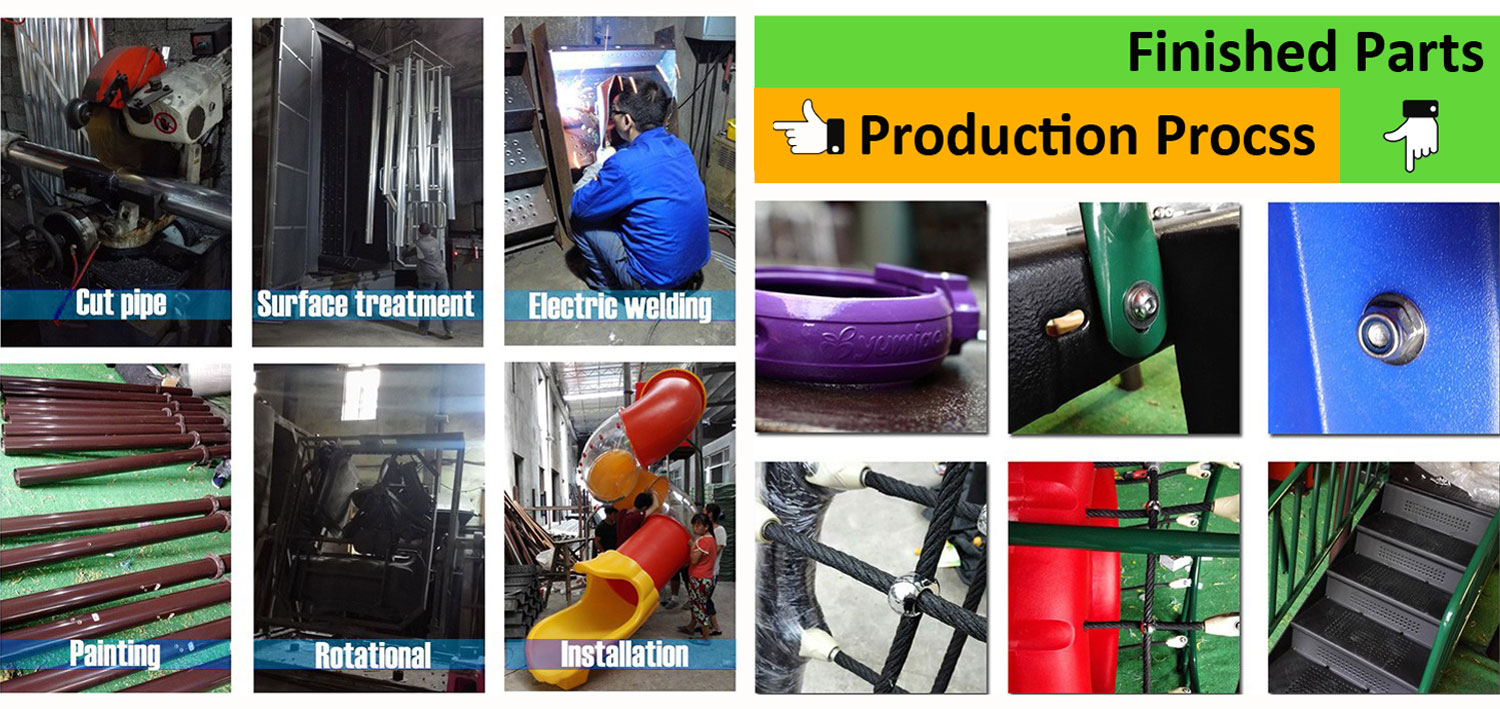 Production of Spring Playground Equipment